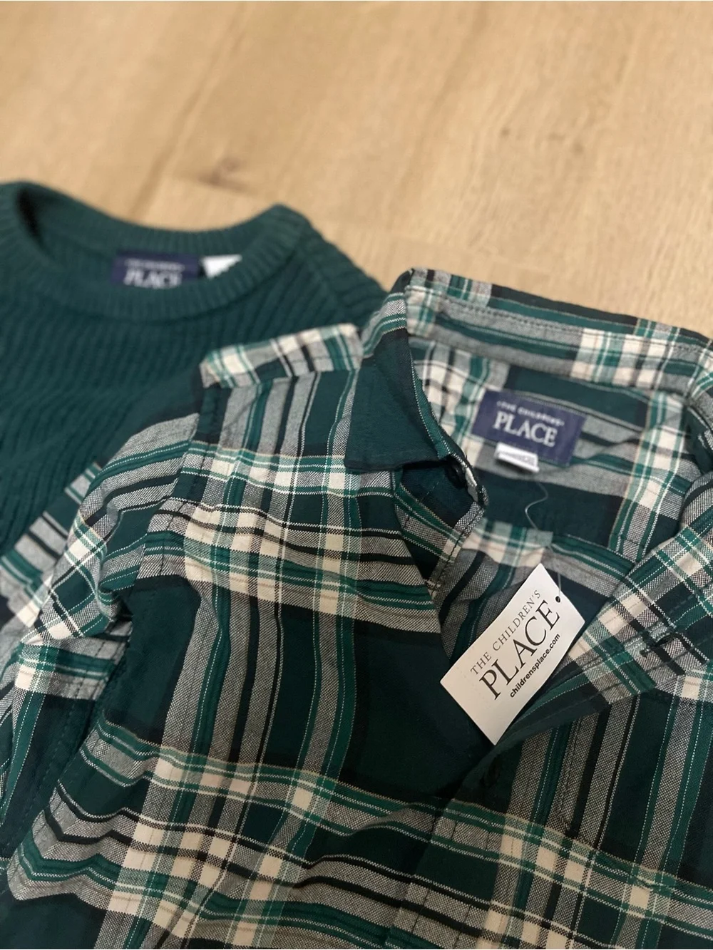 The Childrens Place classic plaid